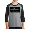 Youth Core Blend 3/4 Sleeve Raglan Tee Thumbnail